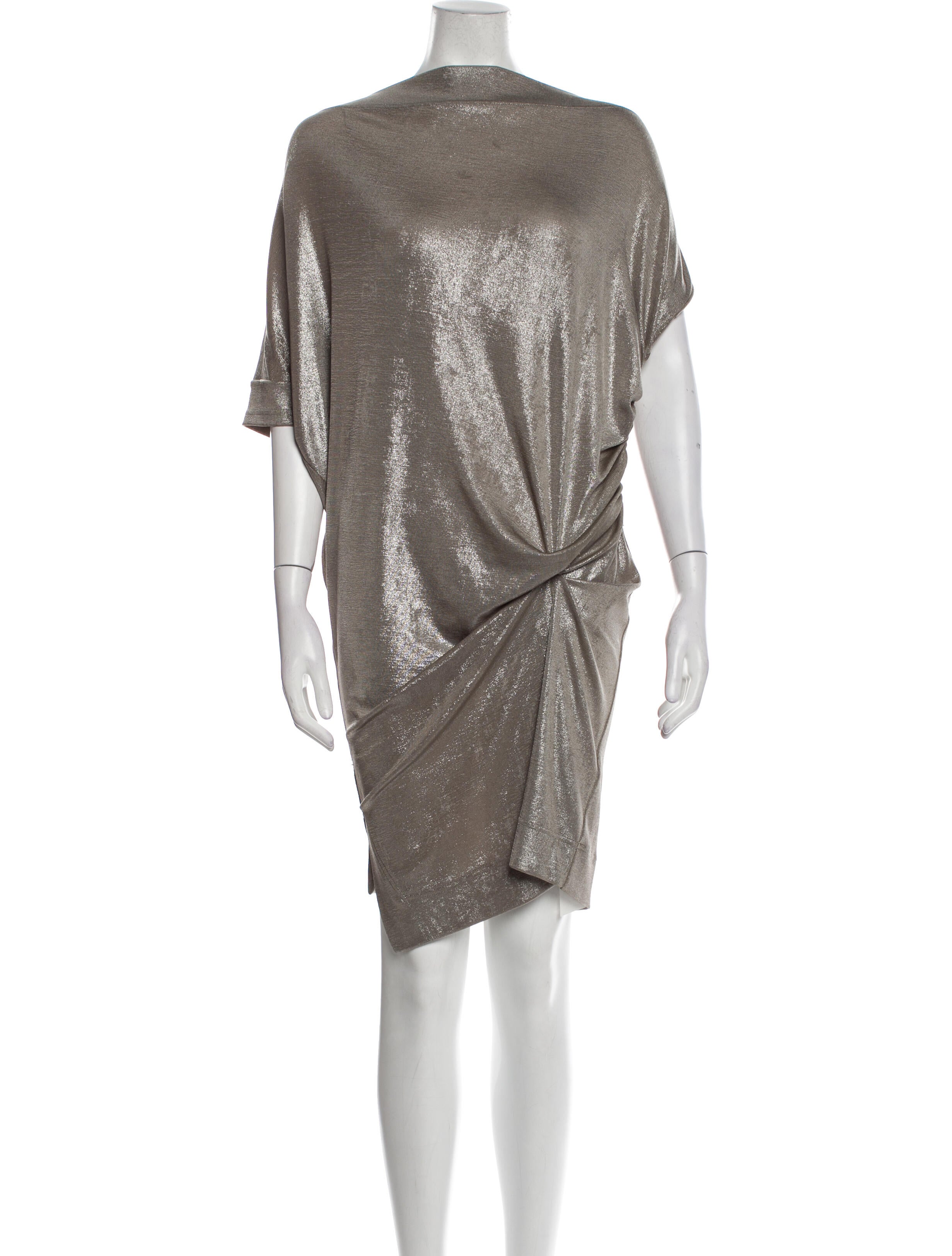 Vivienne Westwood Cowl Neck Mini Dress