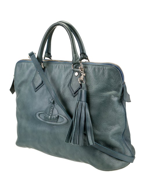 Vivienne Westwood Leather Top Handle Bag