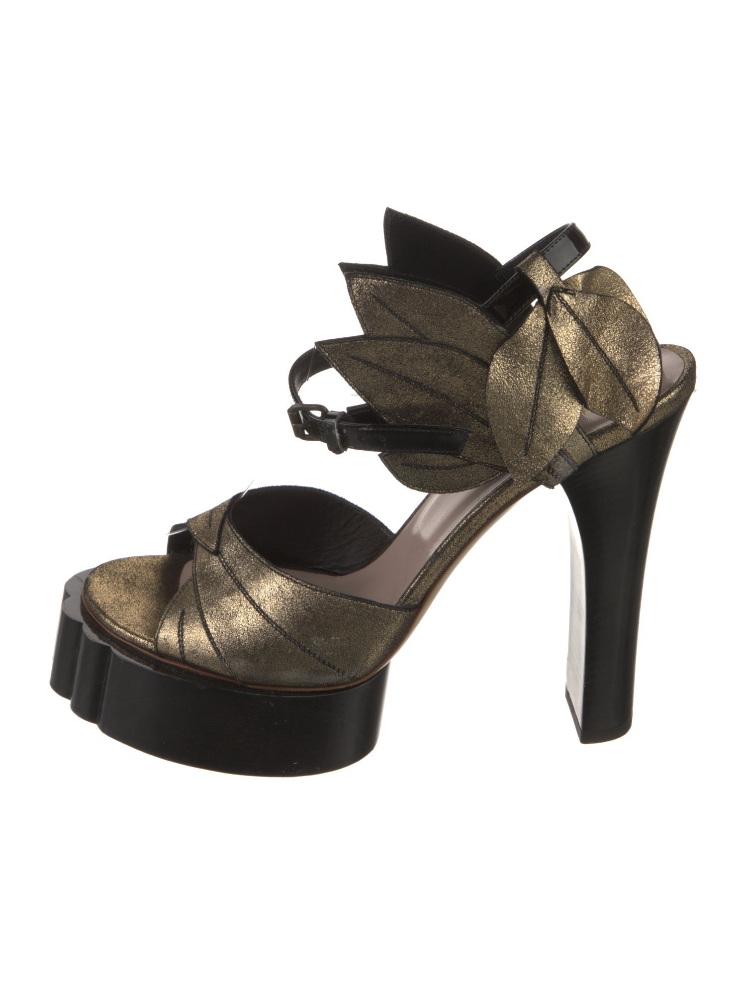 Vivienne Westwood Leather Slingback Sandals