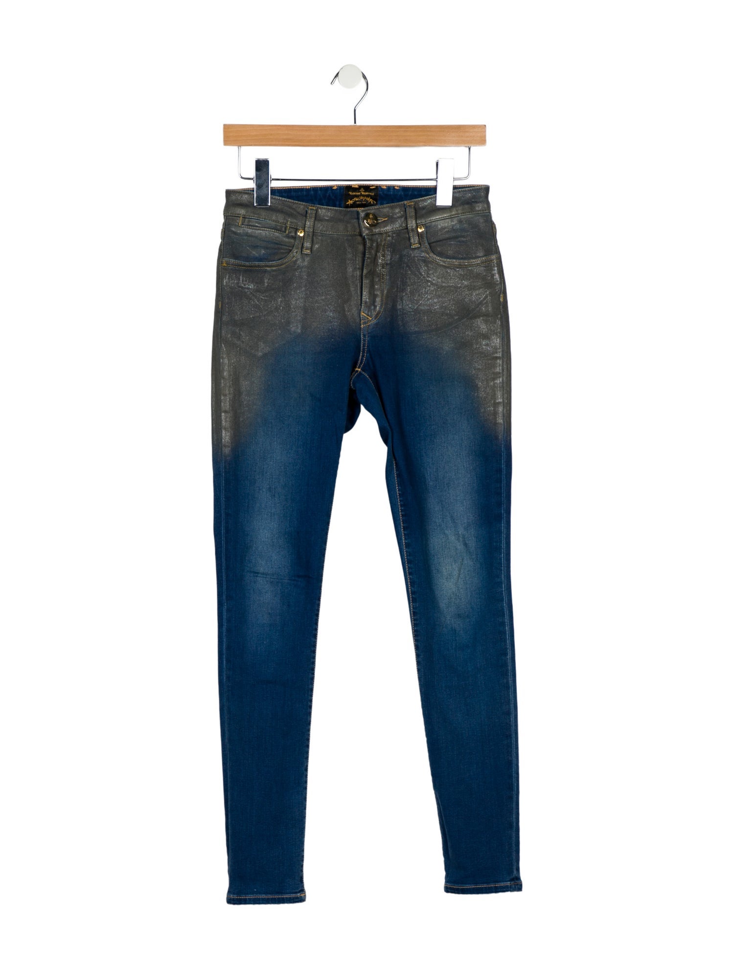 Vivienne Westwood Mid-Rise Skinny Leg Jeans