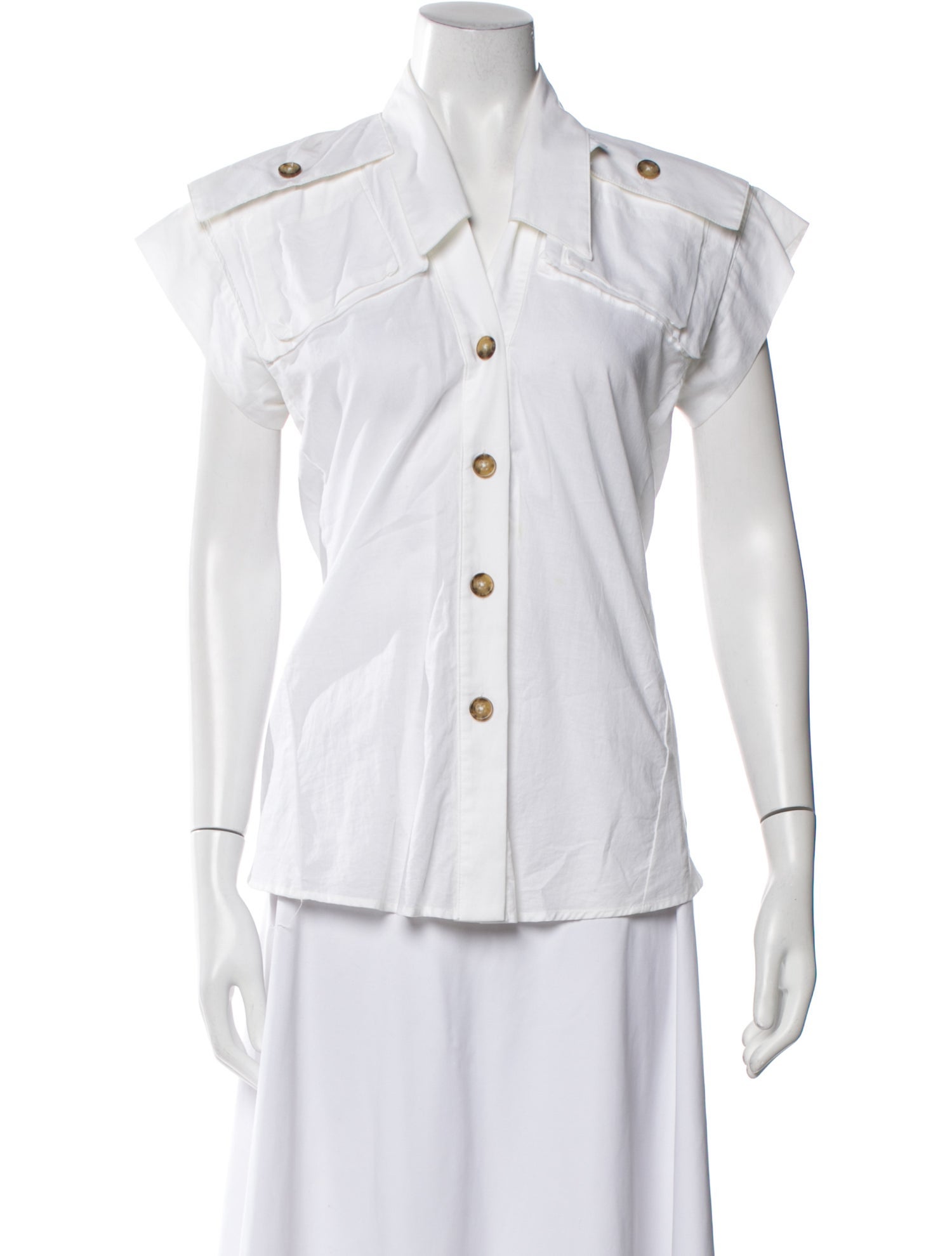 Vivienne Westwood Short Sleeve Button-Up Top