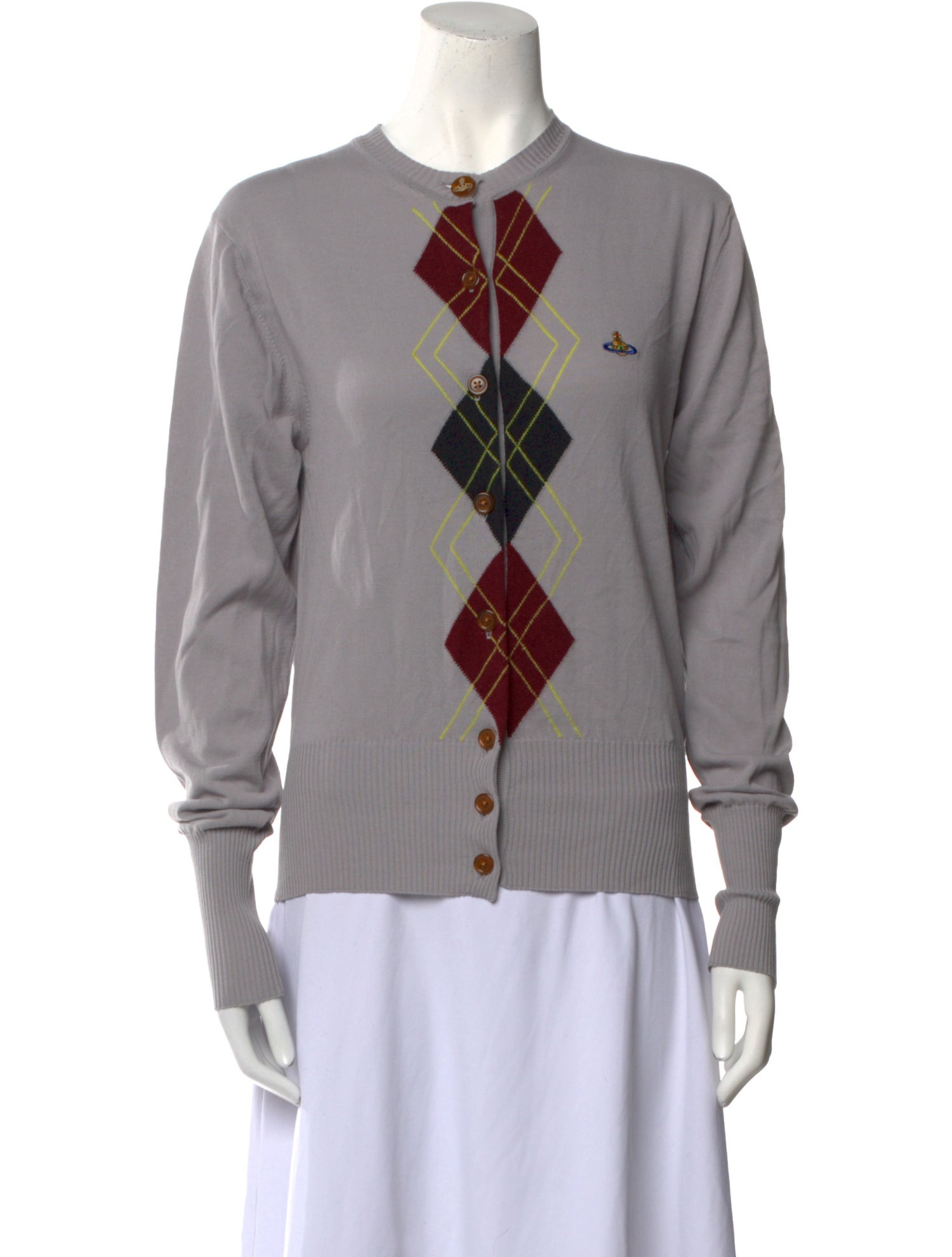 Vivienne Westwood Printed Crew Neck Sweater