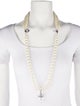 Vivienne Westwood Three Row Pearl Drop Choker
