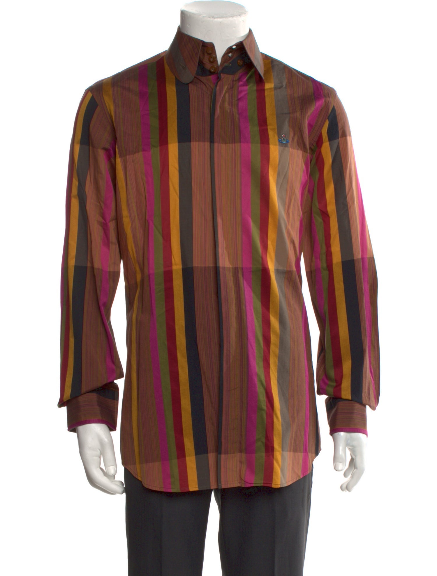 Vivienne Westwood Striped Long Sleeve Shirt