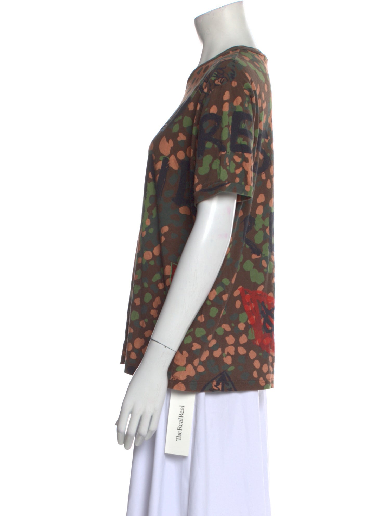 Vivienne Westwood Patterned Crew Neck T-Shirt