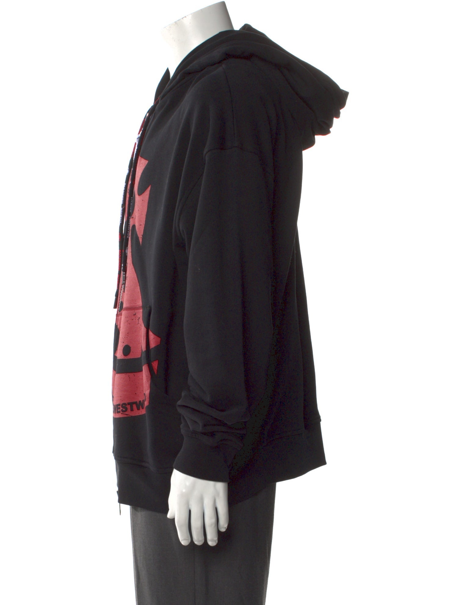 Vivienne Westwood Graphic Print Mock Neck Cardigan