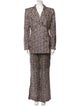 Vivienne Westwood Linen Floral Print Pantsuit