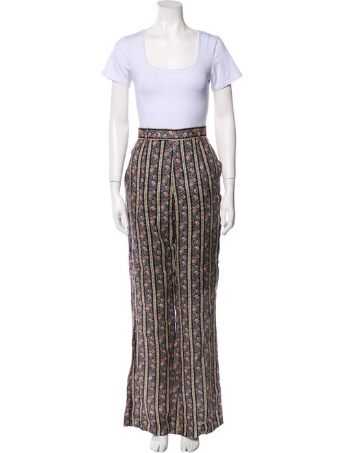 Vivienne Westwood Linen Floral Print Pantsuit