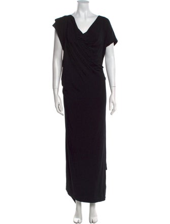 Vivienne Westwood Cowl Neck Long Dress