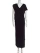 Vivienne Westwood Cowl Neck Long Dress