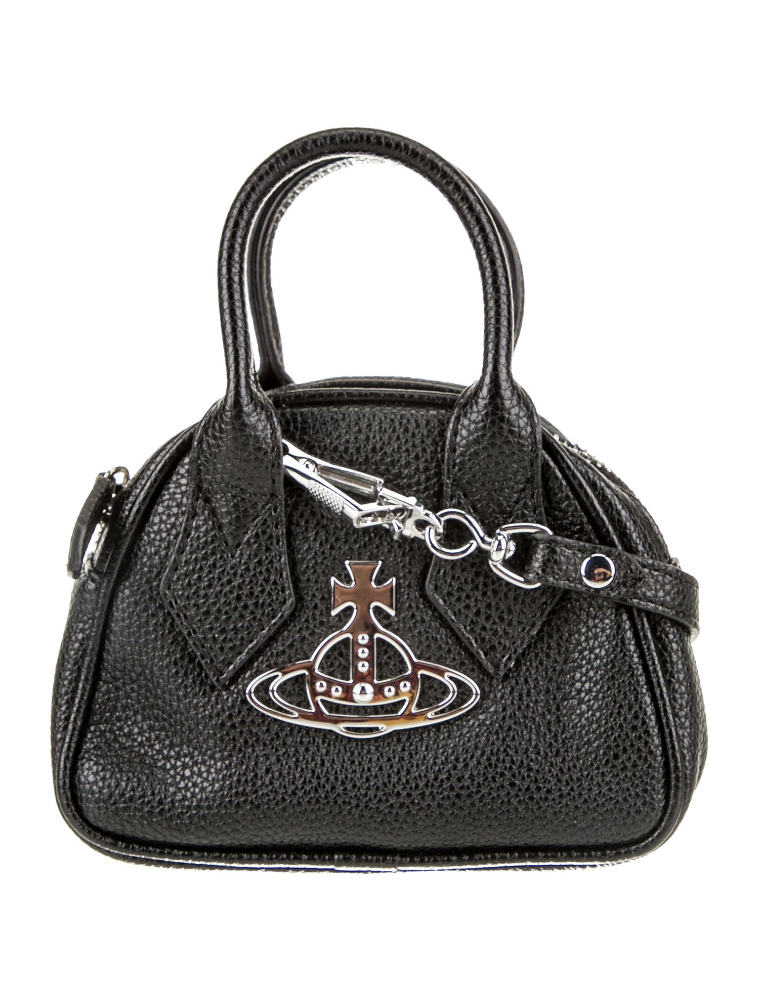 Vivienne Westwood Leather Top Handle Bag