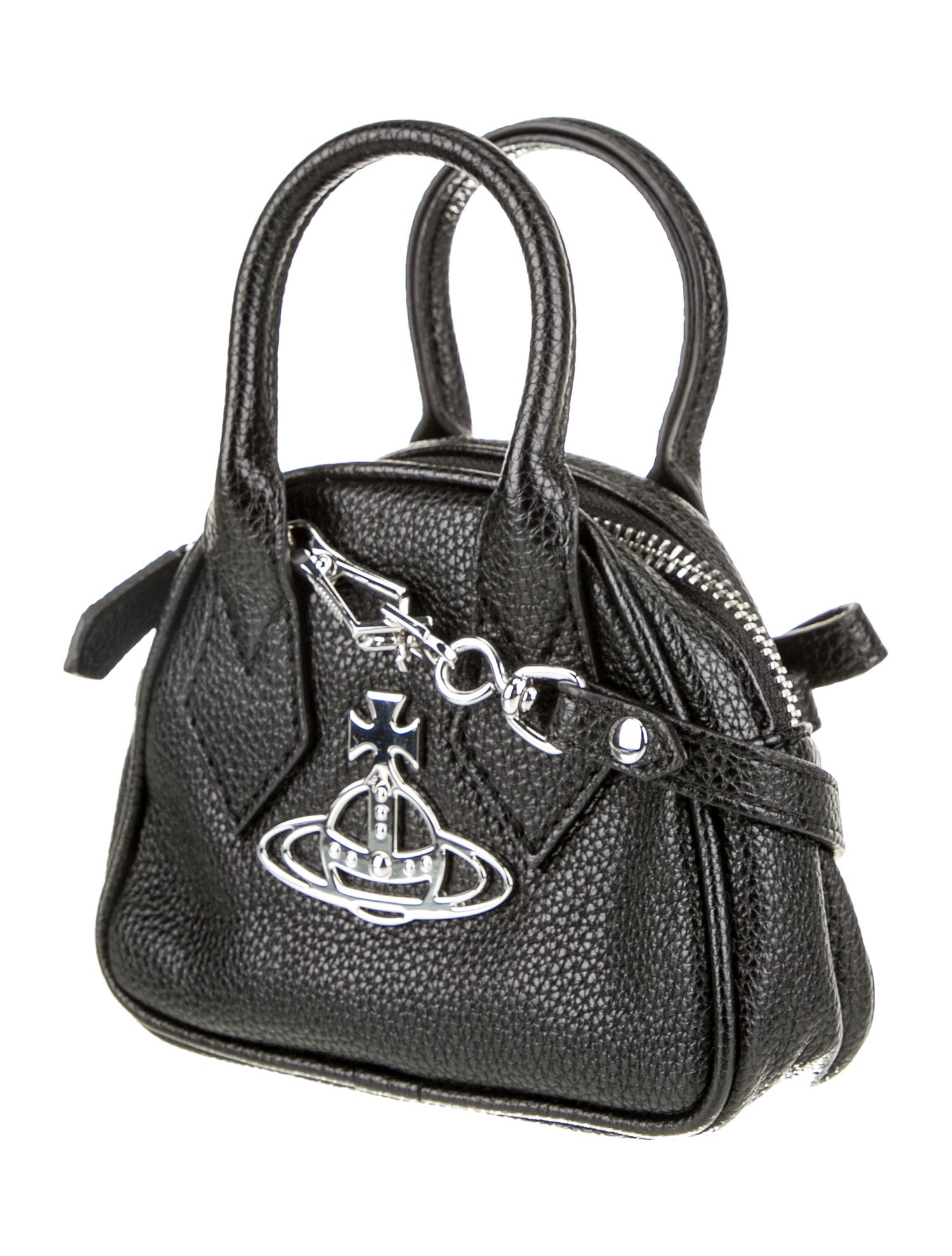 Vivienne Westwood Leather Top Handle Bag