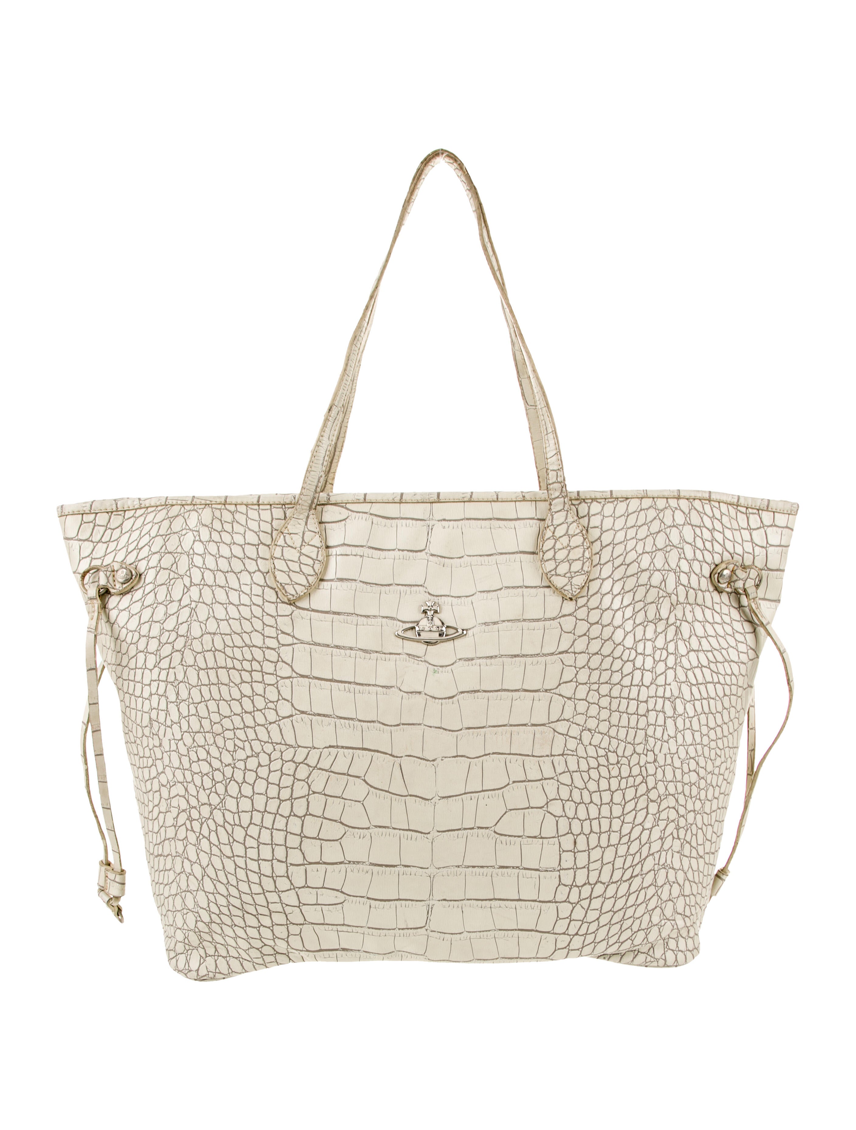 Vivienne Westwood Embossed Leather Tote