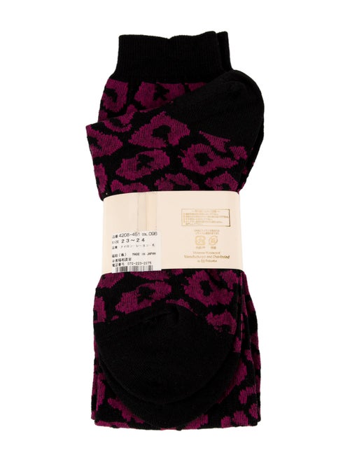 Vivienne Westwood Synthetic-Blend Embroidered Socks