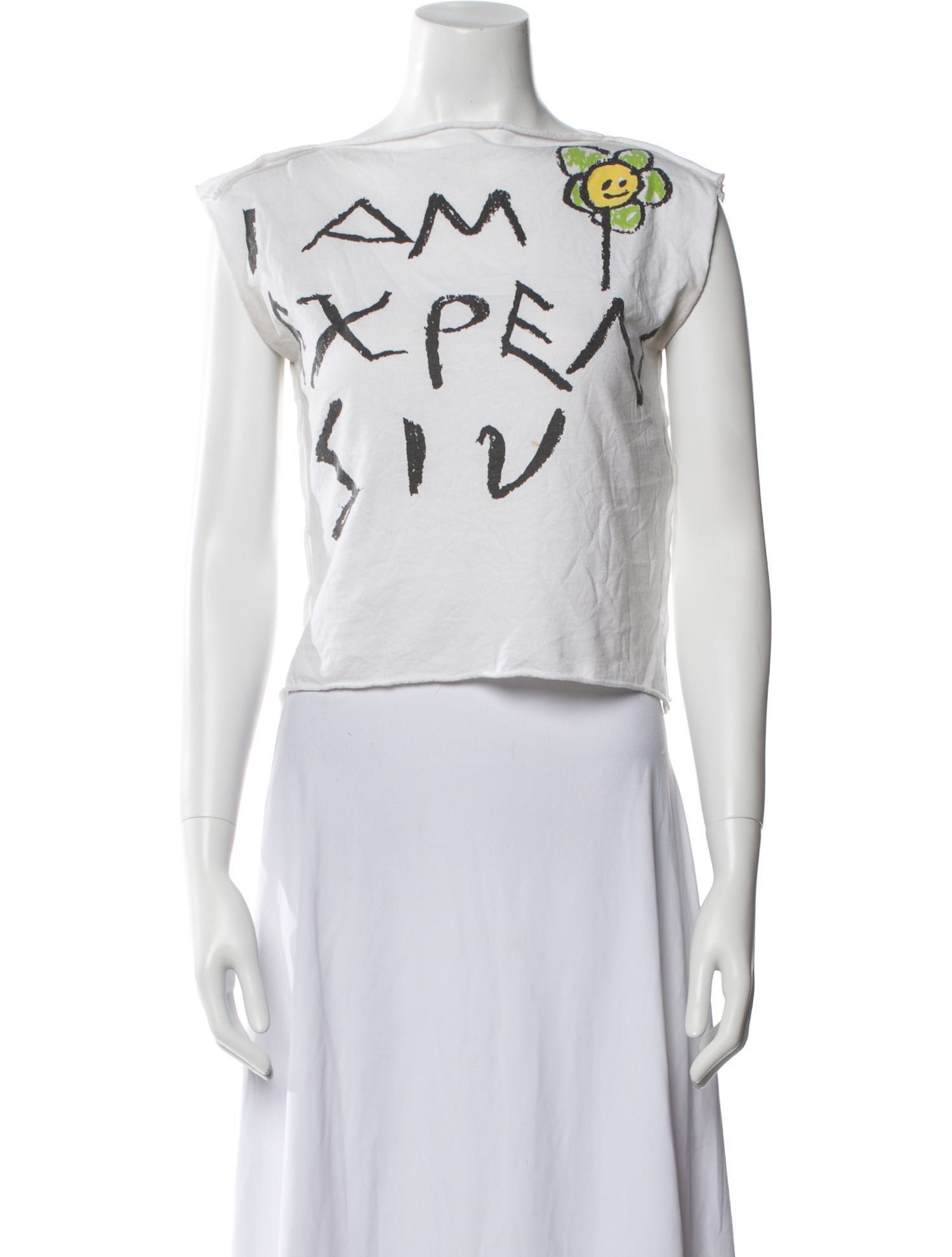 Worlds End 2014 Printed Crop Top