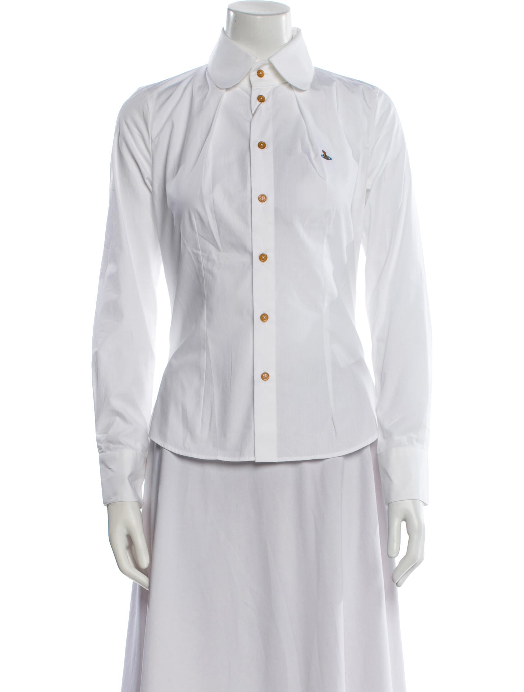 Vivienne Westwood Long Sleeve Button-Up Top w/ Tags