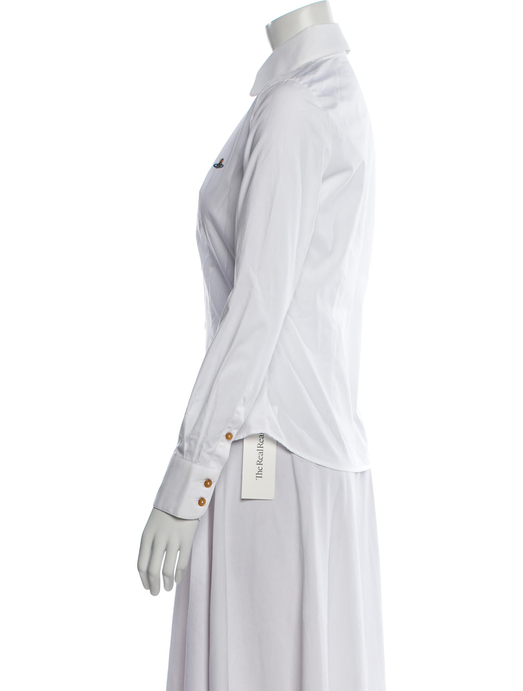 Vivienne Westwood Long Sleeve Button-Up Top w/ Tags