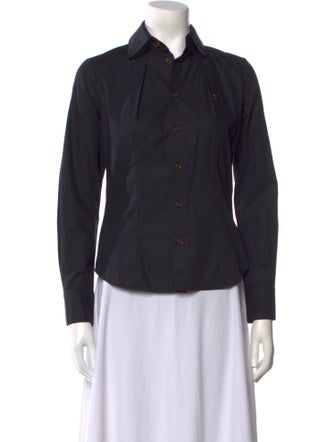 Vivienne Westwood 2023 Long Sleeve Button-Up Top