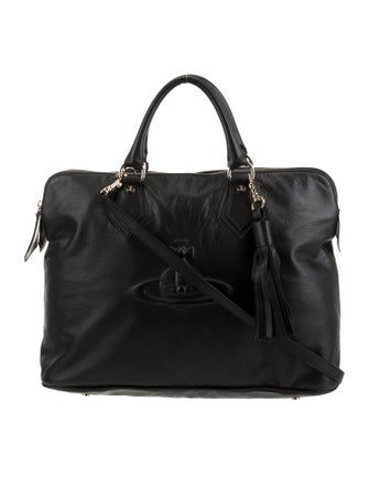 Vivienne Westwood Leather Top Handle Bag