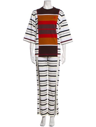 Vivienne Westwood Striped Pant Set