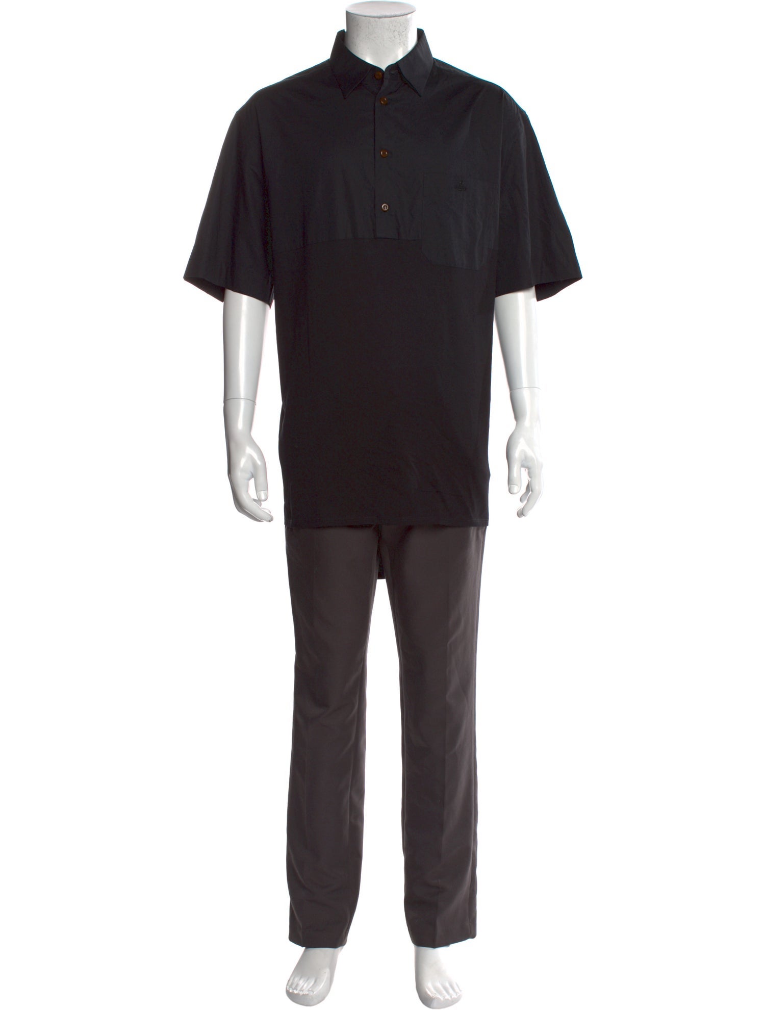 Vivienne Westwood Collar Short Sleeve Polo Shirt