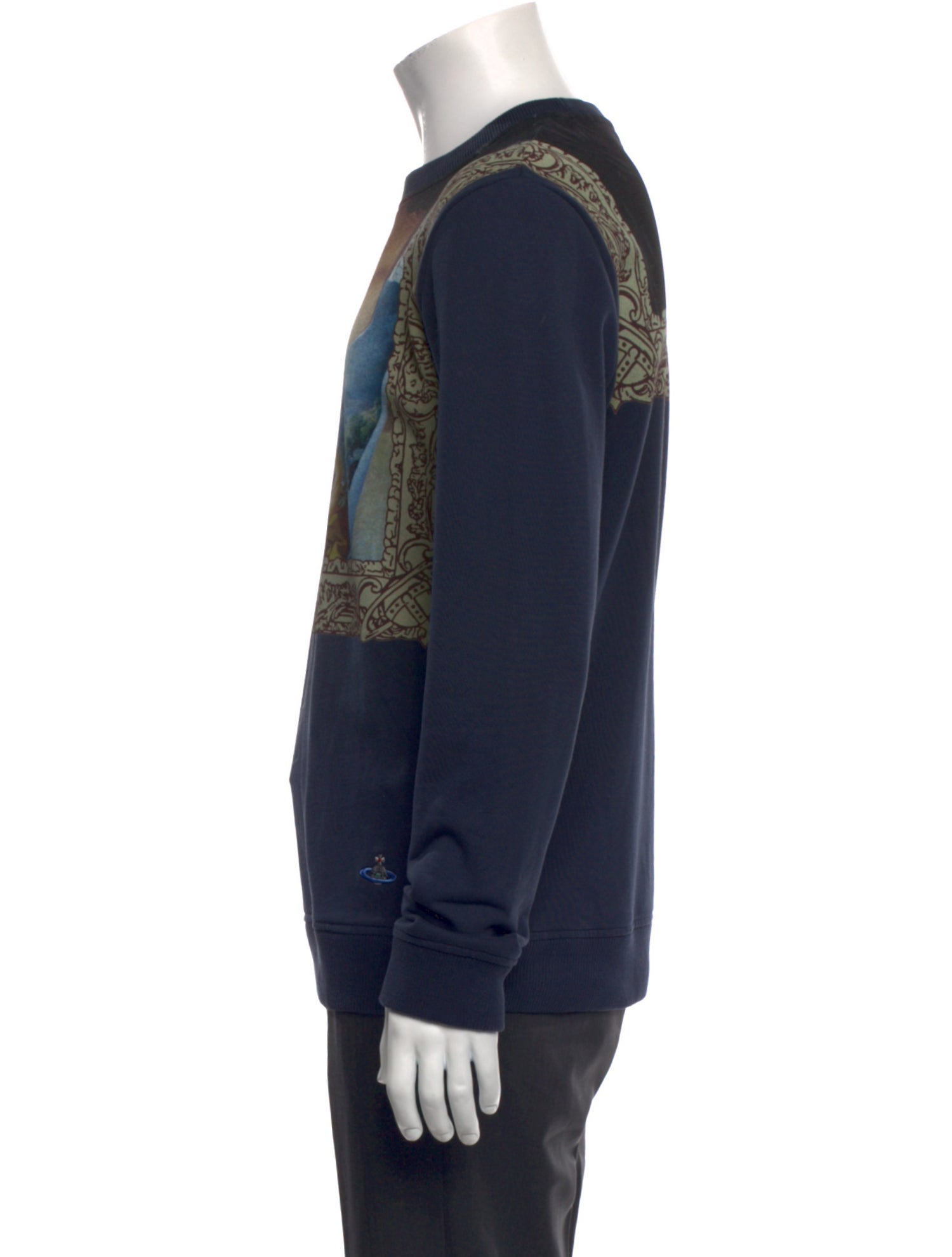 Vivienne Westwood Graphic Print Crew Neck Pullover