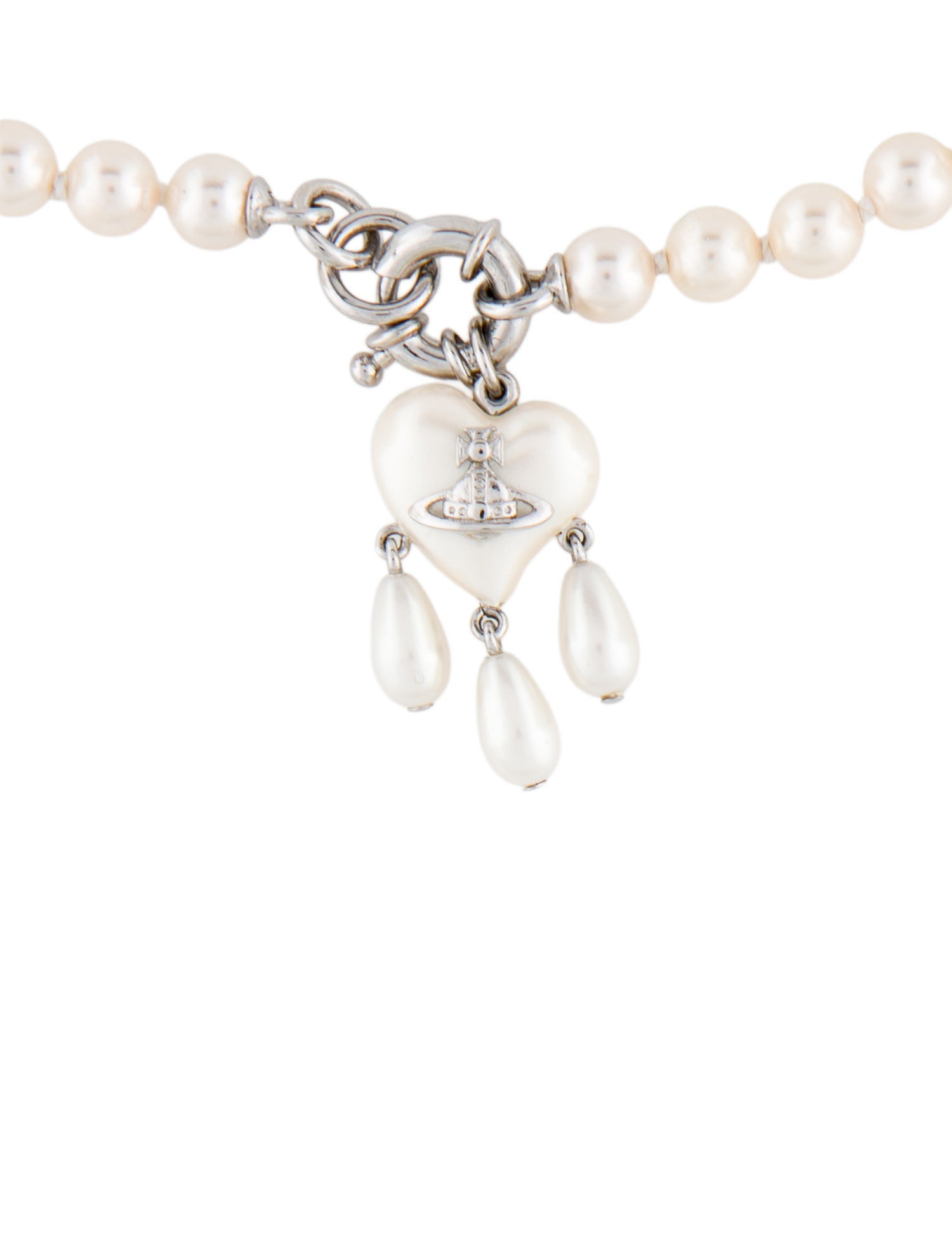 Vivienne Westwood Faux Pearl Sheryl Pendant Necklace