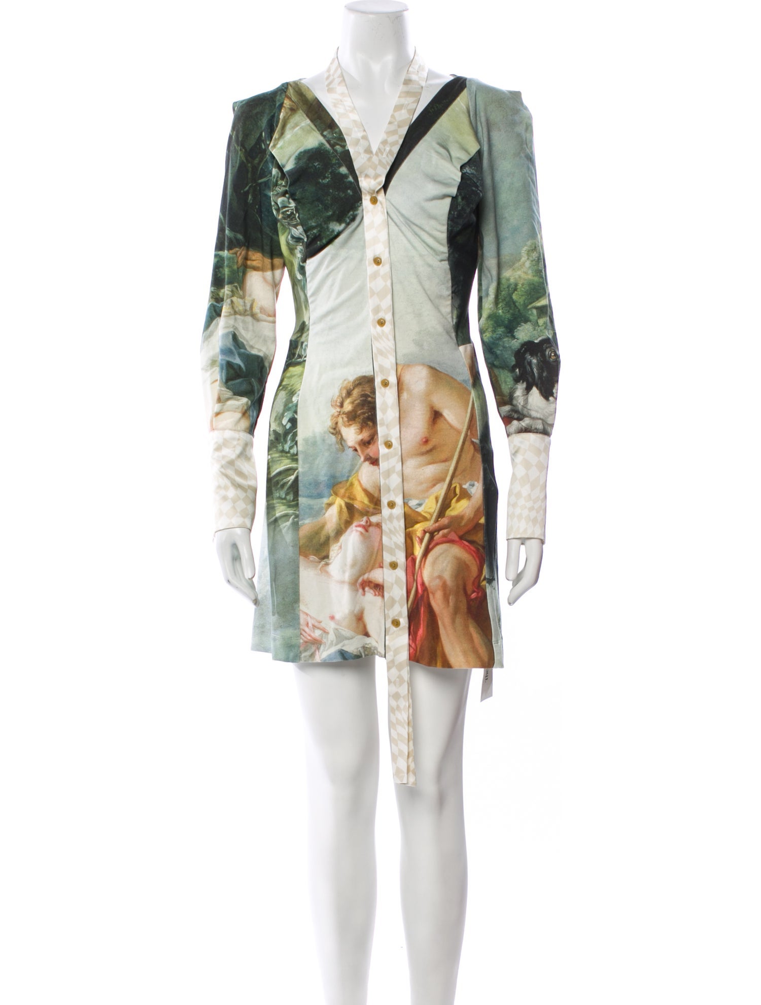 Vivienne Westwood Printed Mini Dress