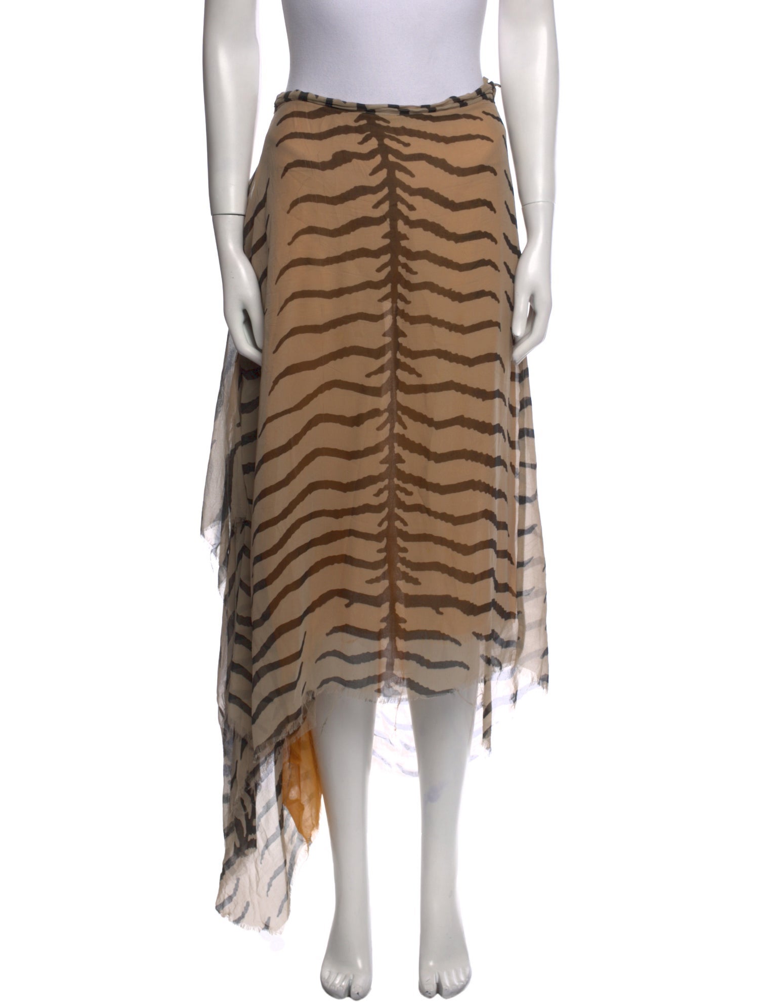 Vivienne Westwood Animal Print Long Skirt