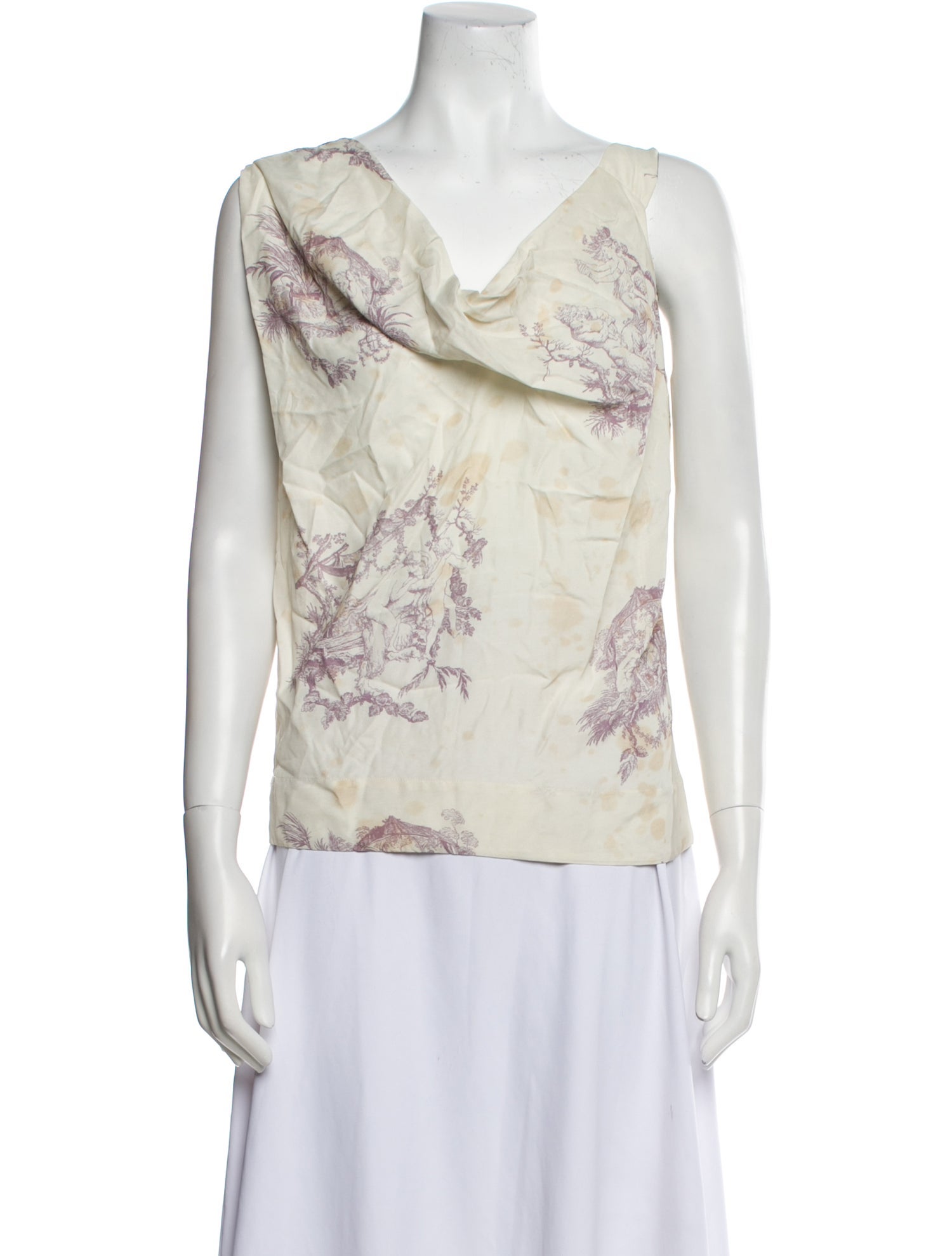 Vivienne Westwood 2011 Floral Print Blouse