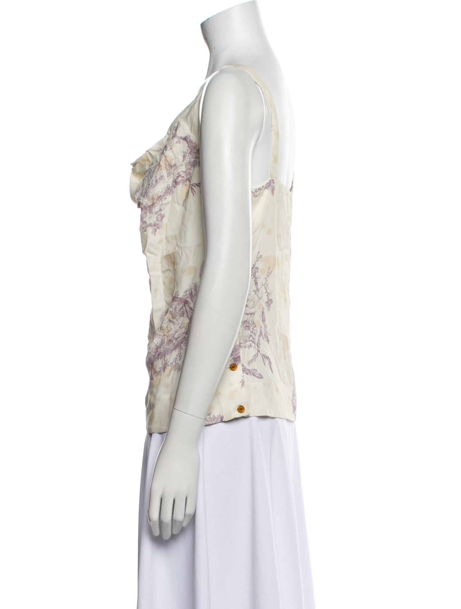Vivienne Westwood 2011 Floral Print Blouse