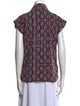 Vivienne Westwood Printed Short Sleeve Button-Up Top