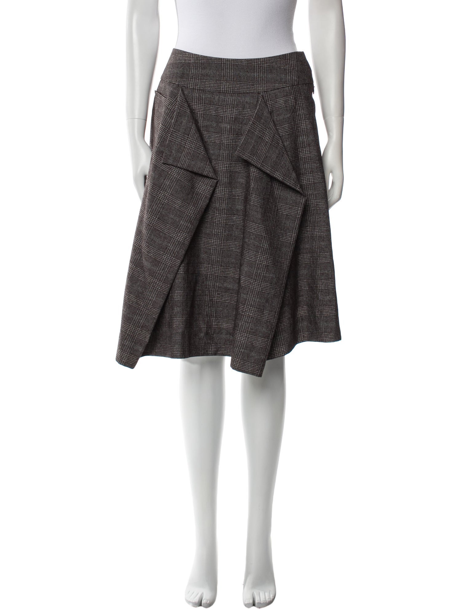 Vivienne Westwood Wool Knee-Length Skirt