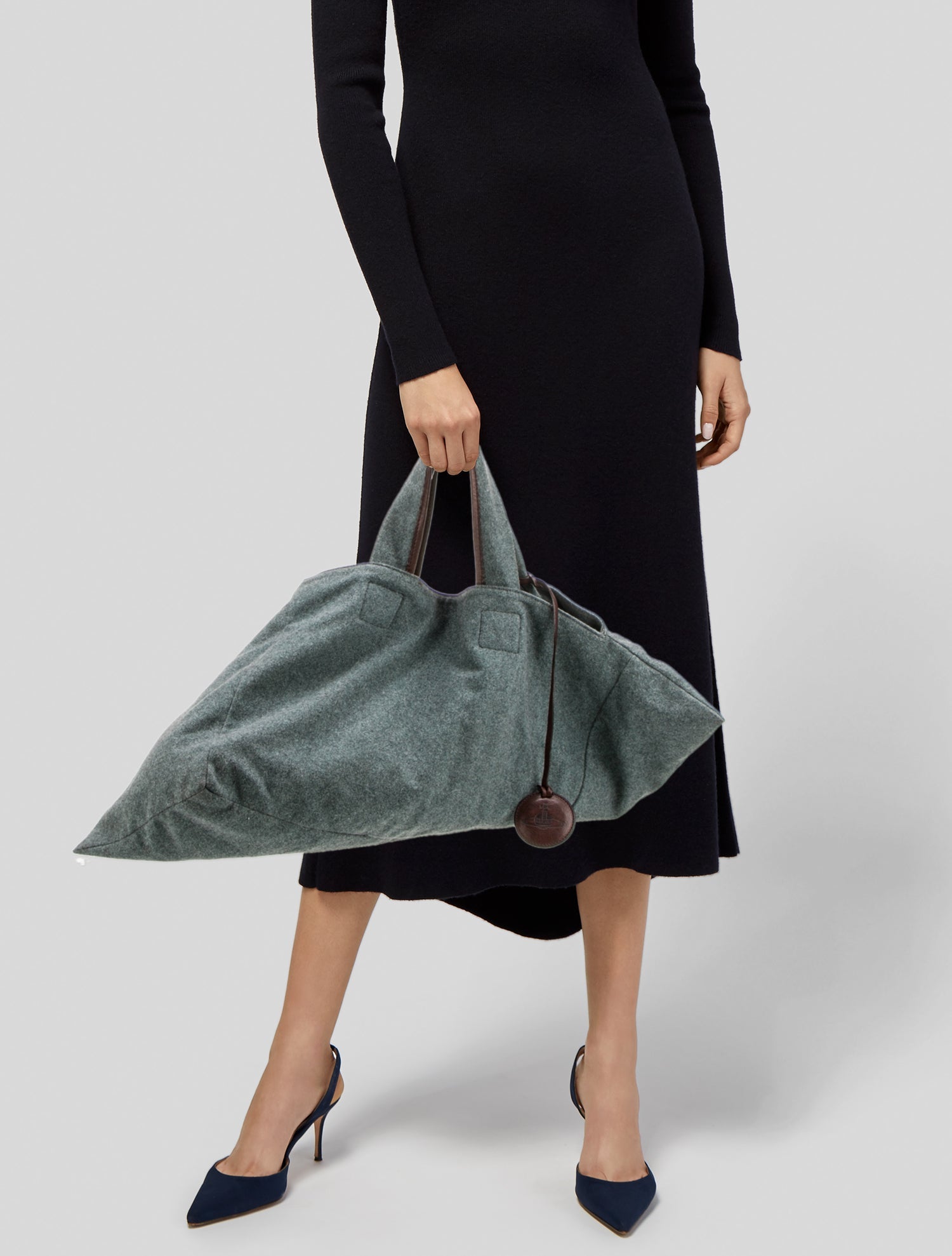 Vivienne Westwood Wool Top Handle Bag