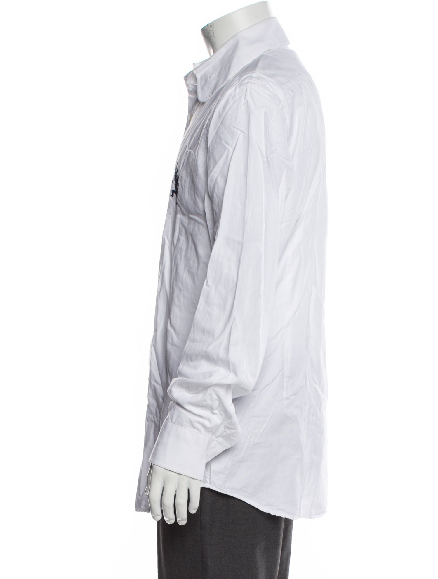 Vivienne Westwood Graphic Print Long Sleeve Dress Shirt