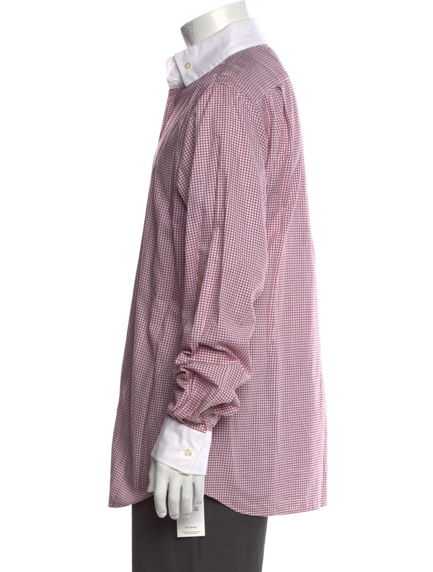 Vivienne Westwood Plaid Print Long Sleeve Shirt