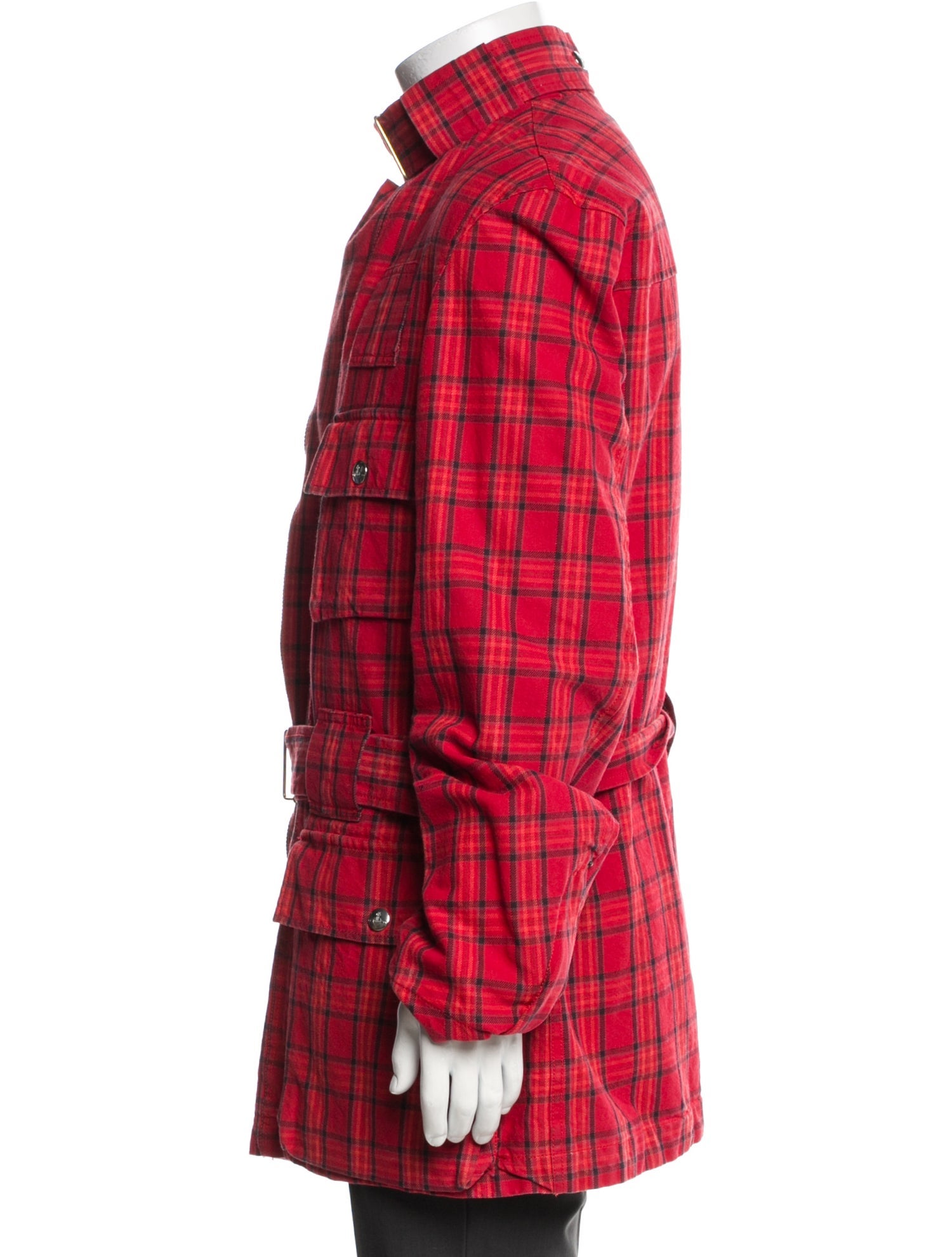 Vivienne Westwood Plaid Print Parka