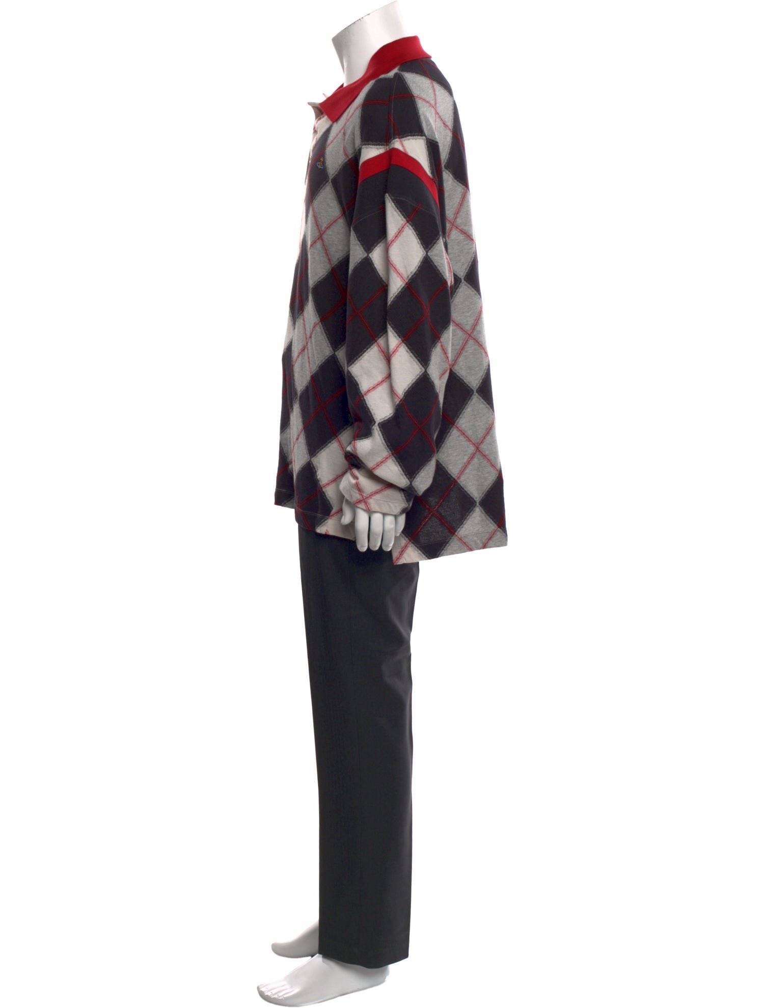 Vivienne Westwood Printed Crew Neck Polo Shirt