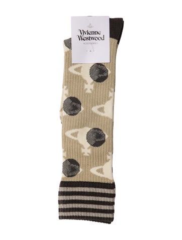 Vivienne Westwood Hosiery Pattern Print Socks M