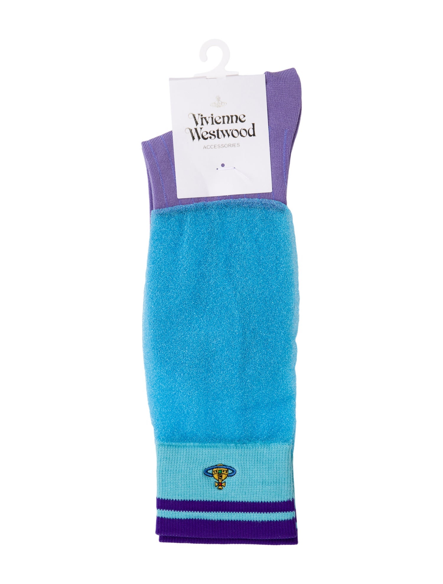 Vivienne Westwood Patterned Socks  w/Tags