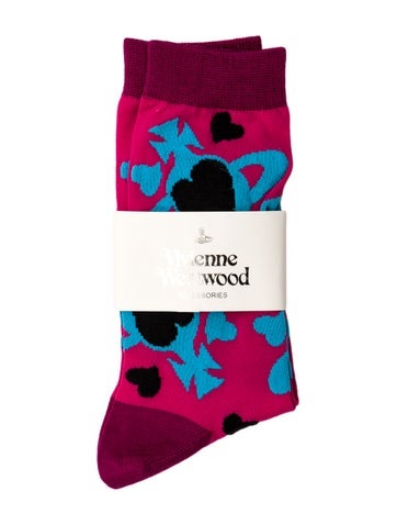 Vivienne Westwood Hosiery Pattern Print Socks S