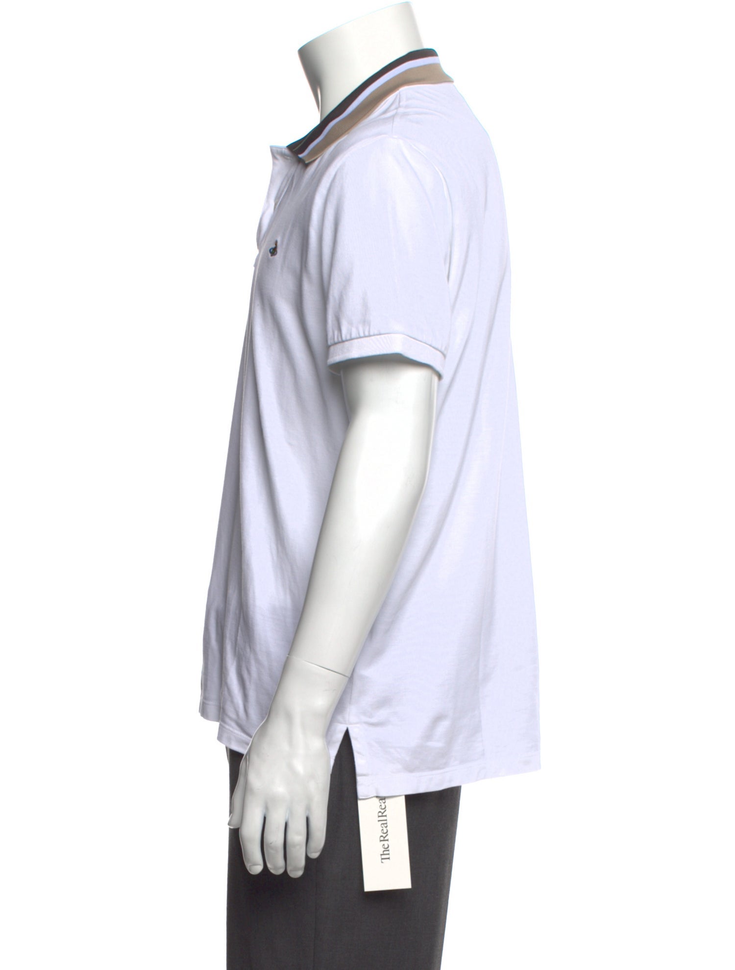 Vivienne Westwood Striped Collar Polo Shirt