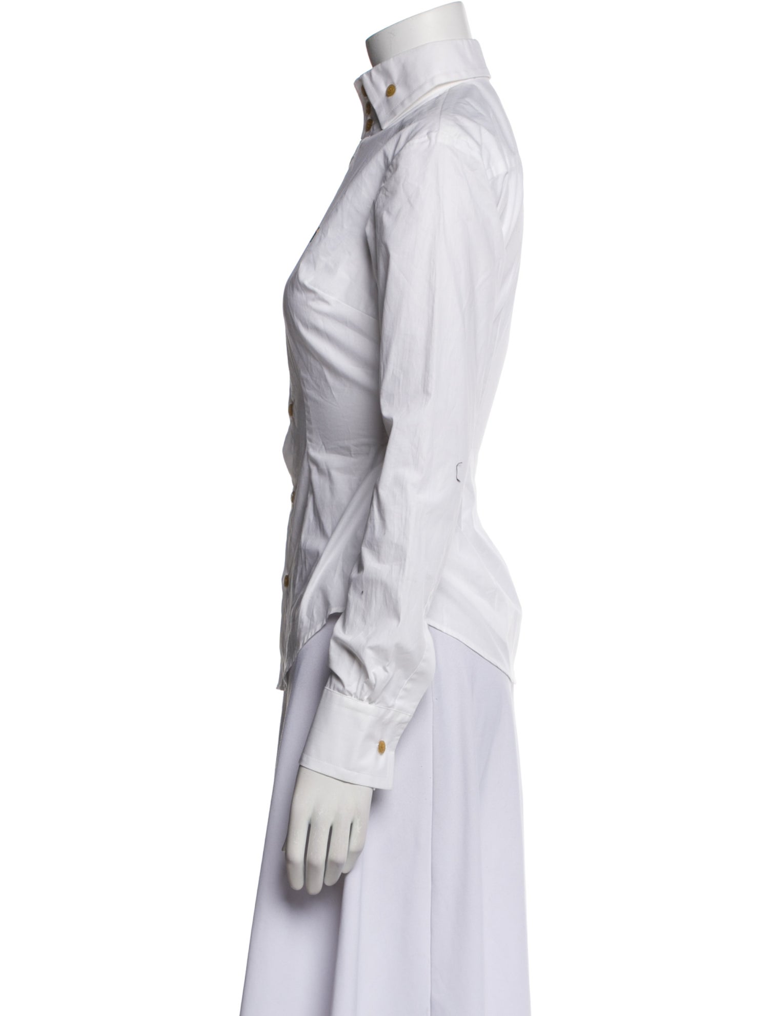 Vivienne Westwood Long Sleeve Button-Up Top w/ Tags