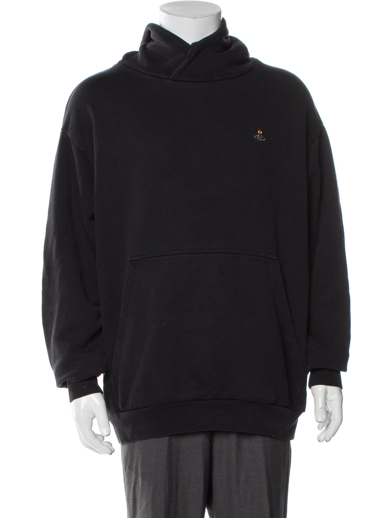 Vivienne Westwood V-Neck Long Sleeve Hoodie