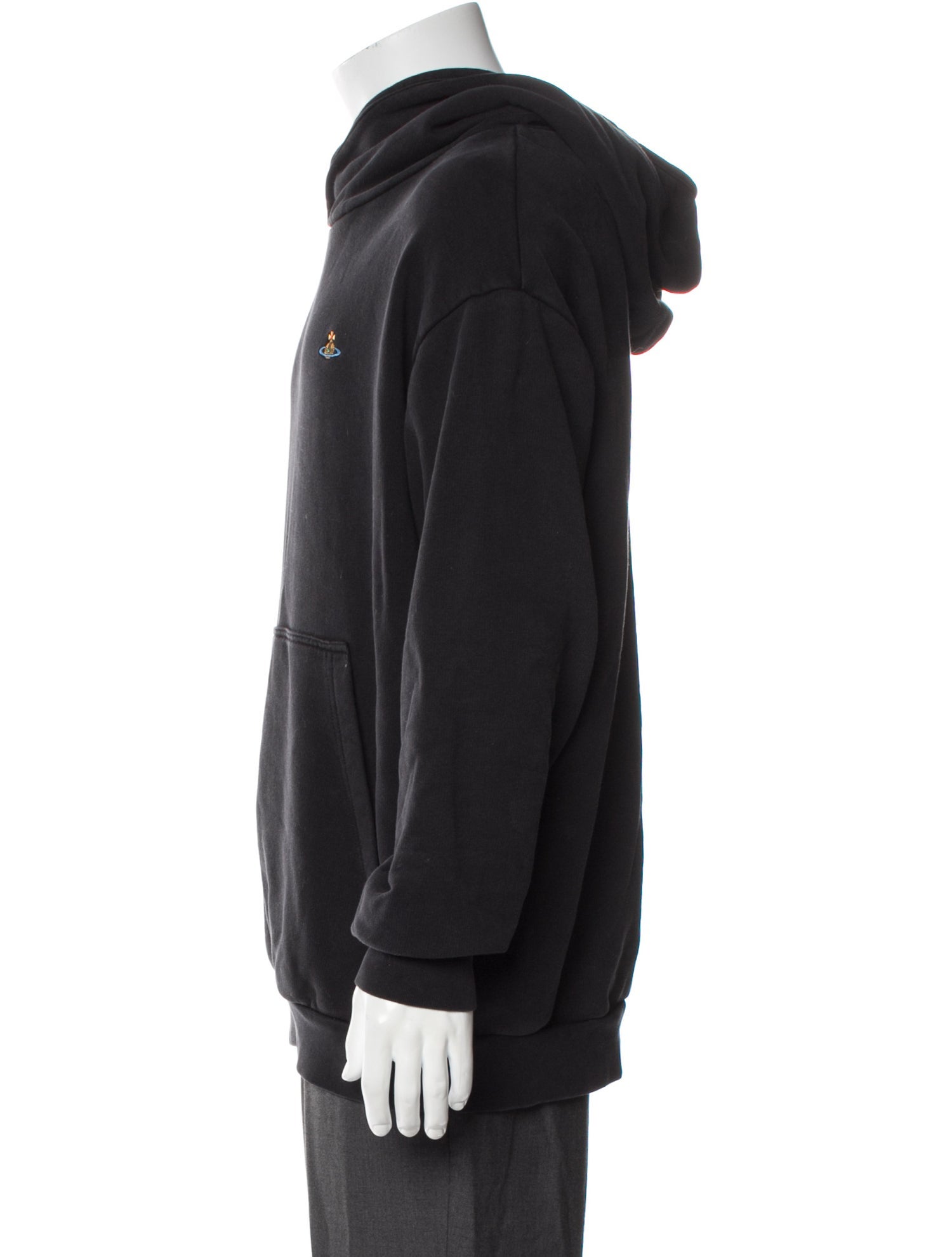 Vivienne Westwood V-Neck Long Sleeve Hoodie