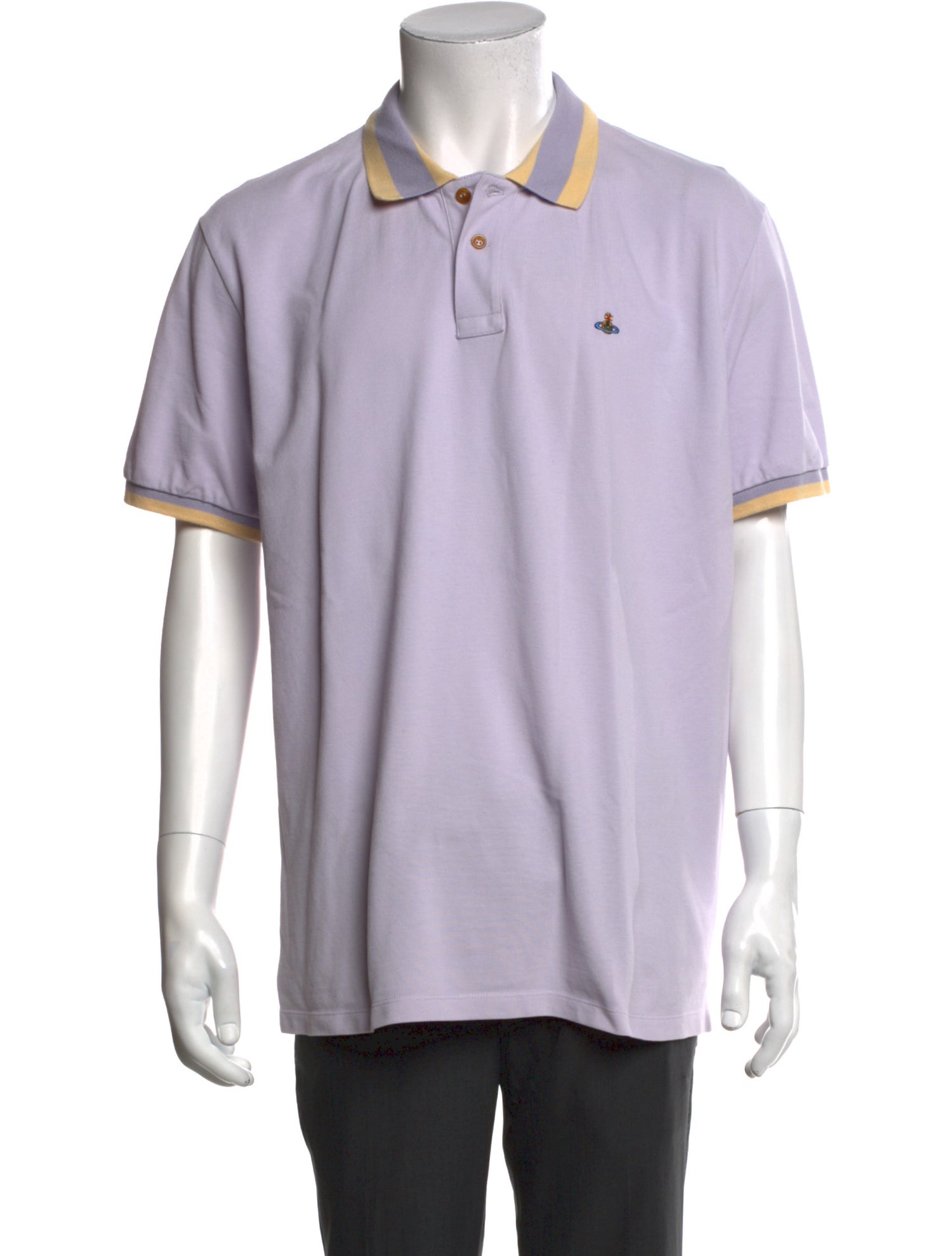 Vivienne Westwood Collar Short Sleeve Polo Shirt