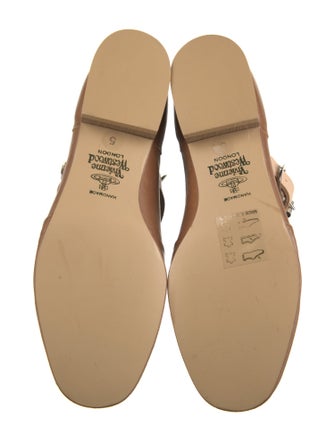 Vivienne Westwood Leather Colorblock Pattern Boots