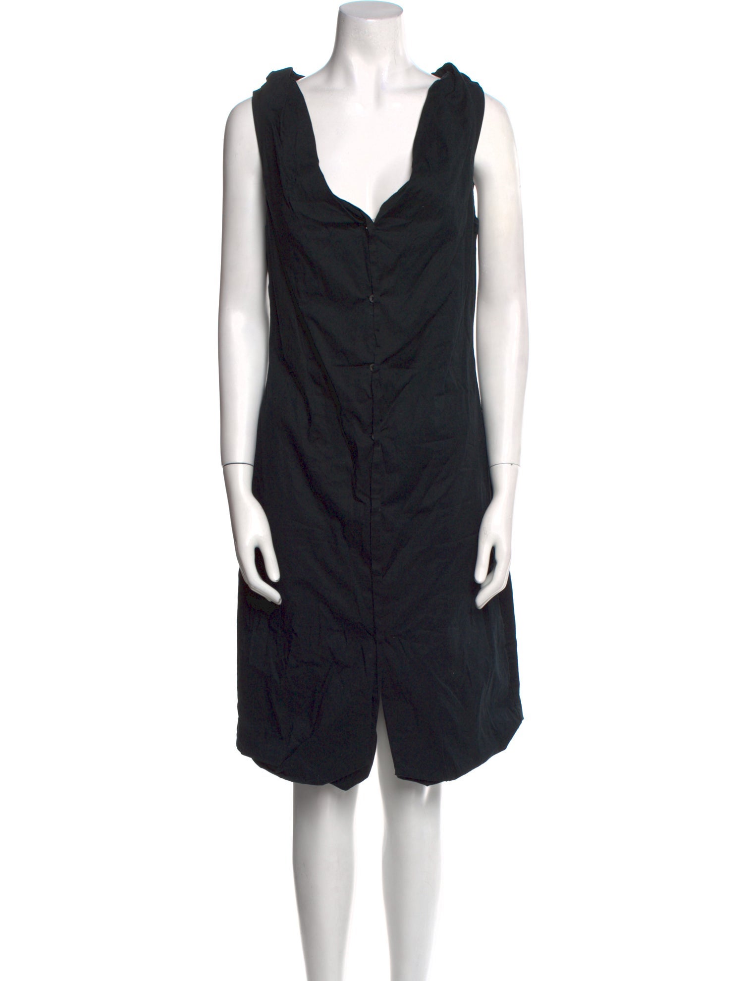 Vivienne Westwood Anglomania Cowl Neck Knee-Length Dress