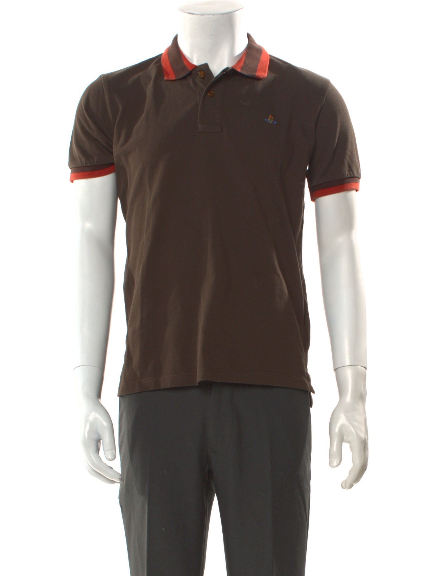 Vivienne Westwood Collar Short Sleeve Polo Shirt