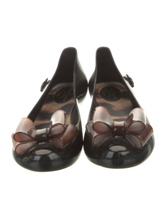 Vivienne Westwood Rubber Bow Accents Flats